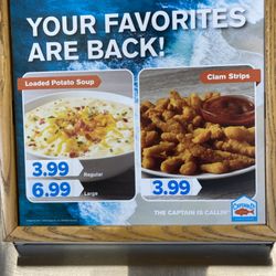 Captain D's - Clam Strips