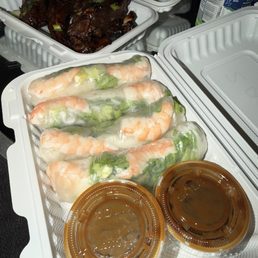 LShrimp Roll and Baby Back Ribs LShrimp Roll and Baby Back Ribs