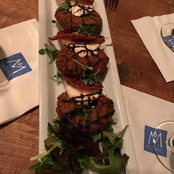 MOSAIC Restaurant - Fried green tomatoes - New American Near Me - Richmond, Virginia MOSAIC Restaurant - Fried green tomatoes - New American Near Me - Richmond, Virginia
