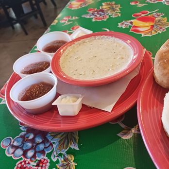 The Flying Biscuit Cafe - Chicken sausage gravy and apple butter! - Breakfast & Brunch Near Me - Atlanta, Georgia The Flying Biscuit Cafe - Chicken sausage gravy and apple butter! - Breakfast & Brunch Near Me - Atlanta, Georgia