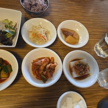 Danji Korean Cuisine - Complimentary Banchan set - Korean Near Me - Issaquah, Washington Danji Korean Cuisine - Complimentary Banchan set - Korean Near Me - Issaquah, Washington