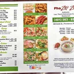 Menu front Menu front
