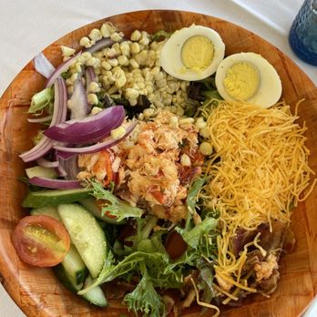 Lobster Lounge - Lobster Cobb salad was more than enough food. It was well seasoned and very meaty. Good price. - Seafood Near Me - Seaside Heights, New Jersey Lobster Lounge - Lobster Cobb salad was more than enough food. It was well seasoned and very meaty. Good price. - Seafood Near Me - Seaside Heights, New Jersey