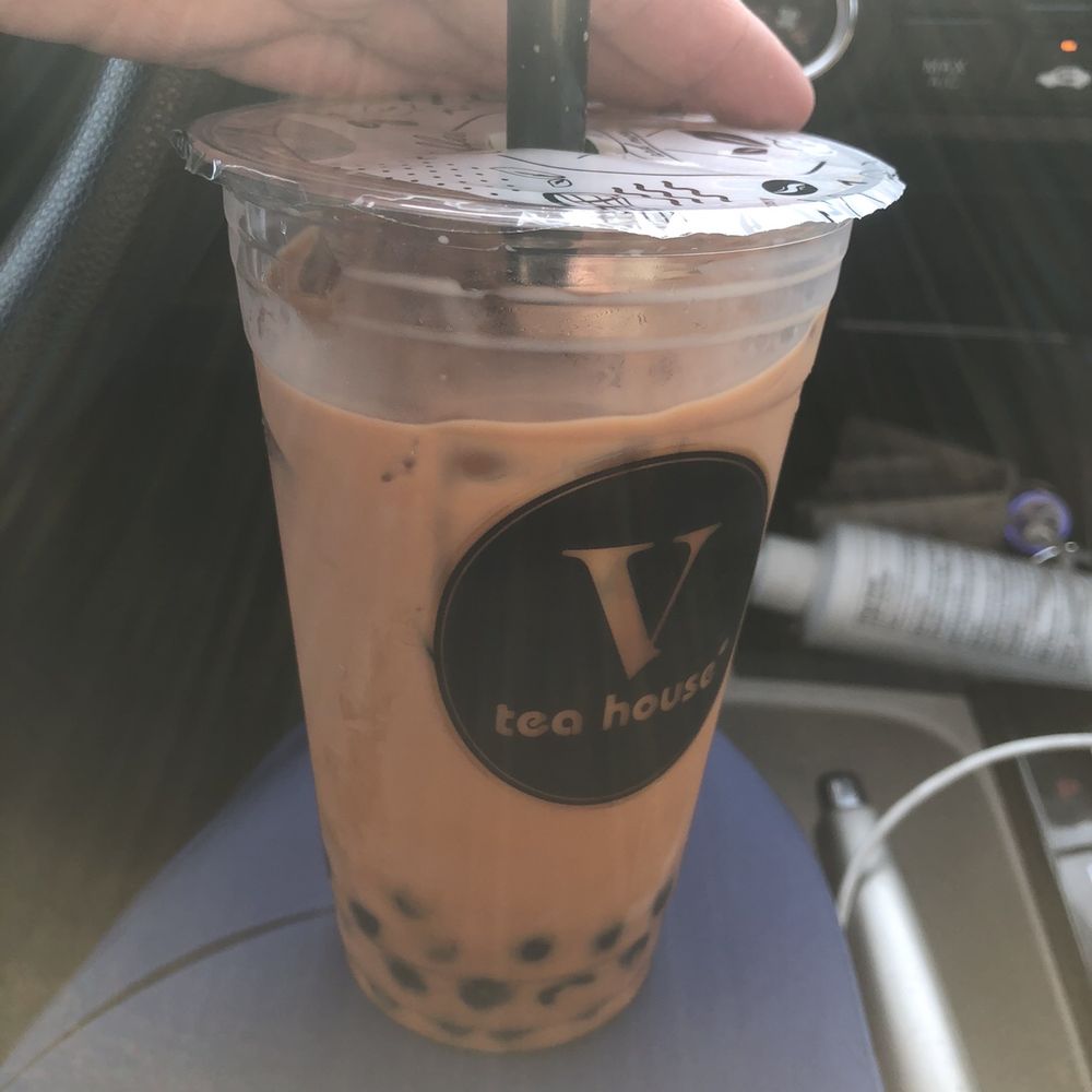 V Tea House - Tiger milk Boba tea - Bubble Tea Near Me - Colton, California