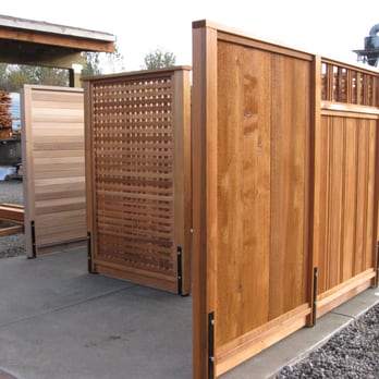 Custom Cedar Products - demo area front of yard - Building Supplies Near Me - Portland, Oregon Custom Cedar Products - demo area front of yard - Building Supplies Near Me - Portland, Oregon