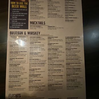 Oak and Stone - Drink menu - Pizza Near Me - Naples, Florida