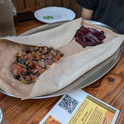 Tsion Cafe - Mushroom Tibs  Qeysir