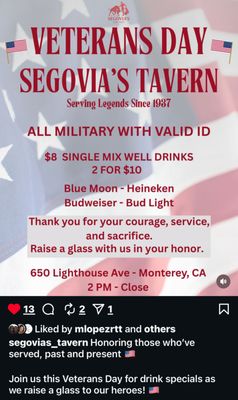 Segovia's Cocktail Bar & Lounge by null