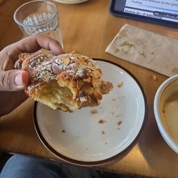 Almond croissant Almond croissant