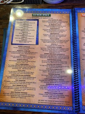 Menu photo 8 El Mariachi Mex & Grill Washington, NC Menu photo 8 El Mariachi Mex & Grill Washington, NC