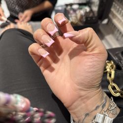 LUXX Nail Bar San Antonio - Got a full set in pink French tip