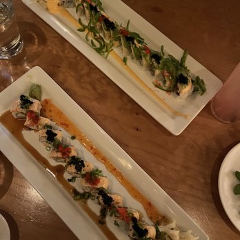 Momiji - top: tarantula roll
bottom: capitol hill roll - Japanese Near Me - Seattle, Washington Momiji - top: tarantula roll
bottom: capitol hill roll - Japanese Near Me - Seattle, Washington