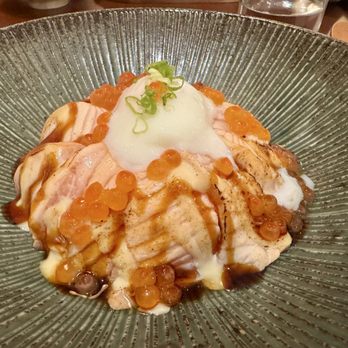 Kawanoya - Aburi Sake Don $28 - Japanese Near Me - San Francisco, California