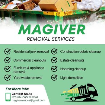 Magiver Removal Services - Junk Removal & Hauling Near Me Magiver Removal Services - Junk Removal & Hauling Near Me