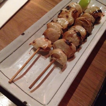 Tiger Den - roasted garlic skewers - Ramen Near Me - Houston, Texas Tiger Den - roasted garlic skewers - Ramen Near Me - Houston, Texas