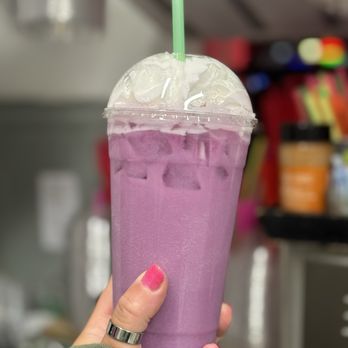 Hook Line & Espresso - Purple dream with whip cream - Coffee & Tea Near Me - Granite Falls, Washington Hook Line & Espresso - Purple dream with whip cream - Coffee & Tea Near Me - Granite Falls, Washington
