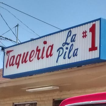 Taqueria La Pila - the front of the restaurant - Breakfast & Brunch Near Me - El Paso, Texas