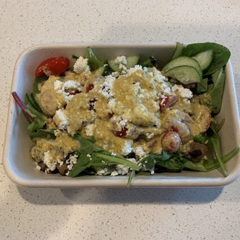 Kefi Fast Fresh Mediterranean - Beef kabob salad bowl - Mediterranean Near Me - Bend, Oregon