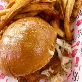 Fry The Coop - Spicy Butter Chicken Sandwich - American Near Me - Chicago, Illinois