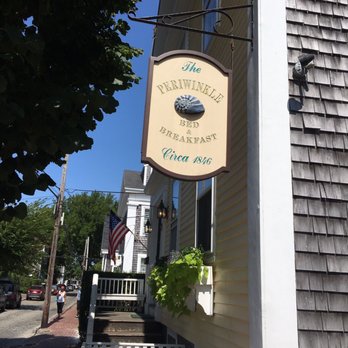Periwinkle Inn - The sign welcoming guests - Bed & Breakfast Near Me - Nantucket, Massachusetts