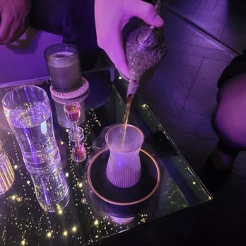 The Mercury Room - Djinn cocktail, served from a genie bottle! - Cocktail Bars Near Me - Kansas City, Missouri