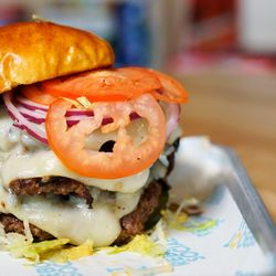 The Reboot Social - Custom smash burger (single or double).