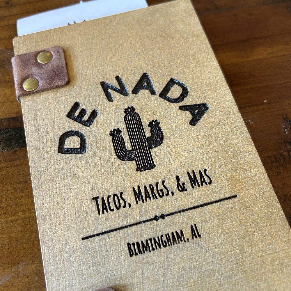 De Nada - Customized wood work maybe? - Mexican Near Me - Birmingham, Alabama