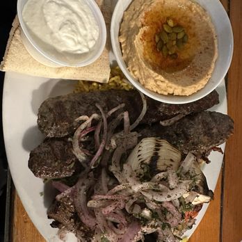 Pita Kabob & Grill - Lulu (sausage) and Lamb PK Combo with sweet potato hummus (5 stars) - Beer, Wine & Spirits Near Me - Visalia, California Pita Kabob & Grill - Lulu (sausage) and Lamb PK Combo with sweet potato hummus (5 stars) - Beer, Wine & Spirits Near Me - Visalia, California