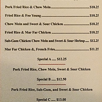 King Wah Restaurant & Lounge - King Wah Lunch Menu Sep '25 p1 - New American Near Me - Klamath Falls, Oregon