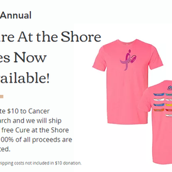 North Wildwood Shirt Shop - 3rd Annual Cure at the Shore Cancer Event