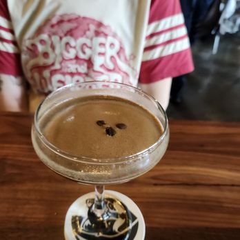 Foxhole Culinary Tavern - Banana tini - New American Near Me - Austin, Texas Foxhole Culinary Tavern - Banana tini - New American Near Me - Austin, Texas