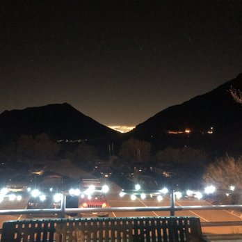 McKelligon Canyon Pavilion - Looking out into the city at night - Party & Event Planning Near Me - El Paso, Texas