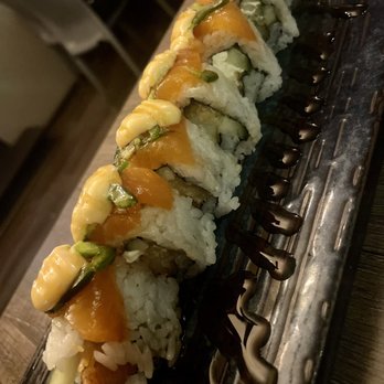 Mint Tapas and Sushi 1 - Sandy - Aurora roll - Sushi Bars Near Me - Sandy, Utah