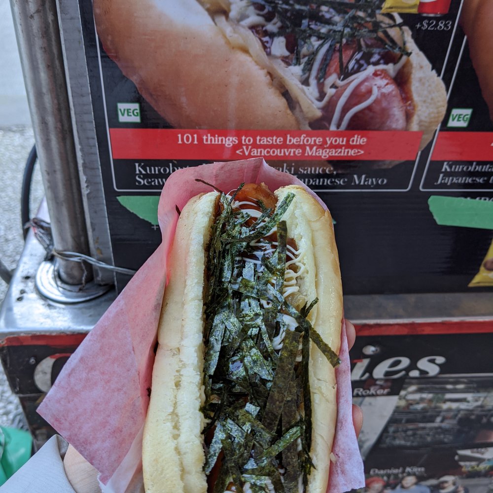 Japadog - #1 Kurobuta Terimayo - Hot Dogs Near Me - Vancouver, British Columbia Japadog - #1 Kurobuta Terimayo - Hot Dogs Near Me - Vancouver, British Columbia