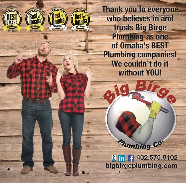Slide of Big Birge Plumbing