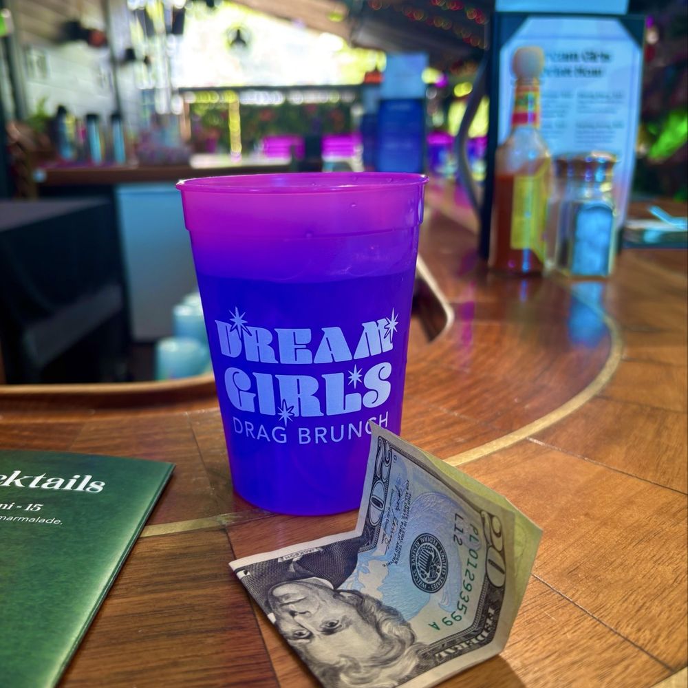 Remember to bring money to tip the queens. The staff will break your bills into $1s. Remember to bring money to tip the queens. The staff will break your bills into $1s.
