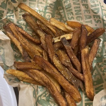 Wingstop - Over cooked fries - Chicken Wings Near Me - Hallandale Beach, Florida Wingstop - Over cooked fries - Chicken Wings Near Me - Hallandale Beach, Florida