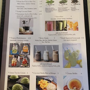 Bamboo Bistro - Dessert menu - Laotian Near Me - Grafton, Wisconsin