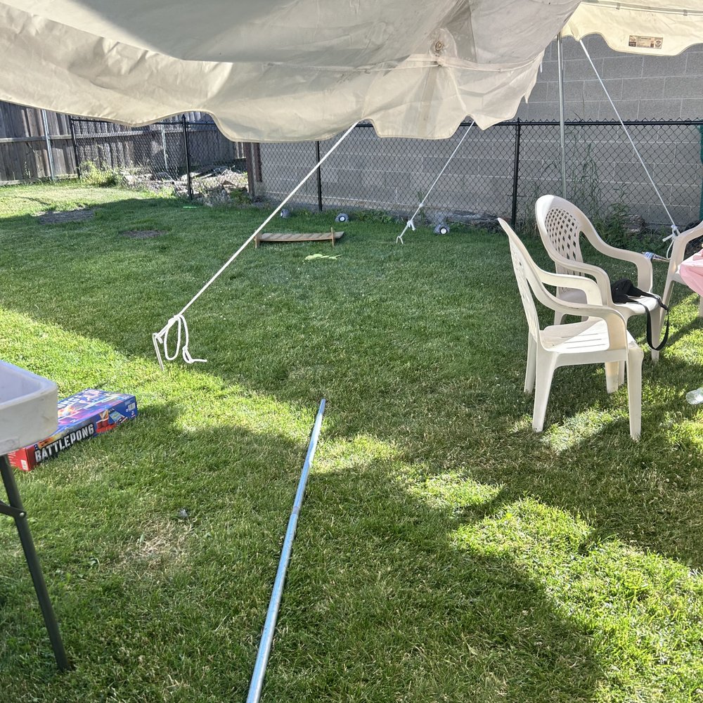 Buffalo Tent Rental - Posts fell - Wedding Planning Near Me - Cheektowaga, New York