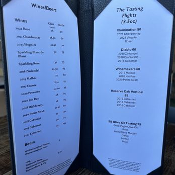 Shadowbrook Winery - Drink Menu - Wineries Near Me - Walnut Creek, California