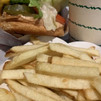 In-N-Out Burger - Fries and chocolate shake - Fast Food Near Me - La Verne, California In-N-Out Burger - Fries and chocolate shake - Fast Food Near Me - La Verne, California