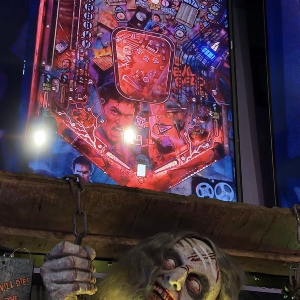 The 1up Arcade Bar - Westminster - Loved all the themed pinball machines, my personal fav was this Evil Dead one! - Bars Near Me - Westminster, Colorado The 1up Arcade Bar - Westminster - Loved all the themed pinball machines, my personal fav was this Evil Dead one! - Bars Near Me - Westminster, Colorado