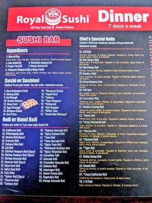 Menu photo 2 Royal Sushi Burton, MI Menu photo 2 Royal Sushi Burton, MI