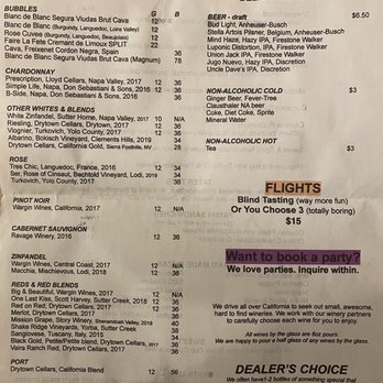 Cork and Fork Capitola - Menu - Wine Bars Near Me - Capitola, California