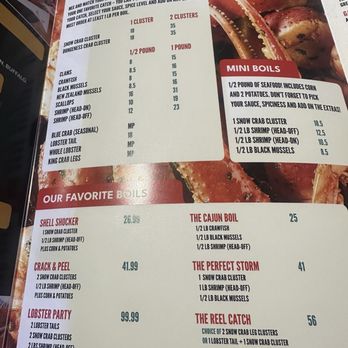 Hook & Reel Cajun Seafood & Bar - Menu - Bars Near Me - WHEATON, Maryland Hook & Reel Cajun Seafood & Bar - Menu - Bars Near Me - WHEATON, Maryland