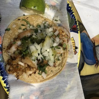Fiesta Grill 2 - Shrimp street taco with extra shrimp - Mexican Near Me - Pendleton, South Carolina