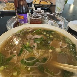 Rare steak pho Rare steak pho