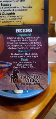 Menu photo 2 Don Eladio's Cantina King George, VA Menu photo 2 Don Eladio's Cantina King George, VA