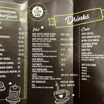 A Little Cafe - Menu - lots of fresh baked goods, delicious coffee & more - Breakfast & Brunch Near Me - Wildwood Crest, New Jersey A Little Cafe - Menu - lots of fresh baked goods, delicious coffee & more - Breakfast & Brunch Near Me - Wildwood Crest, New Jersey