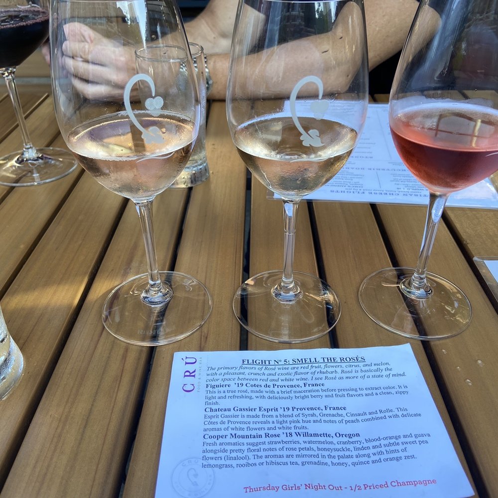 Cru - Flight Rose - Wine Bars Near Me - Atlanta, Georgia